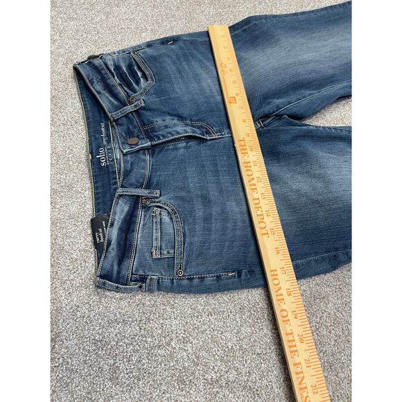 y2k grunge streetwear rodeo western New York & Company soho curvy bootcut jean 4 - Picture 8 of 12